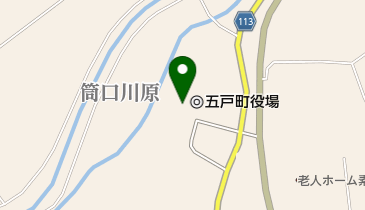 五戸町役場の地図画像