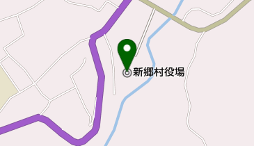 新郷村役場の地図画像