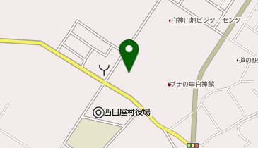 西目屋村役場の地図画像