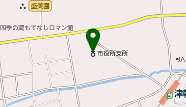 平川市尾上総合支所の地図画像