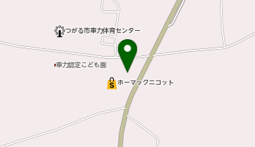 つがる市車力出張所の地図画像