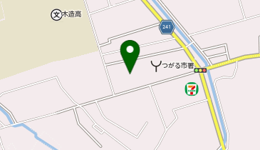 つがる警察署の地図画像