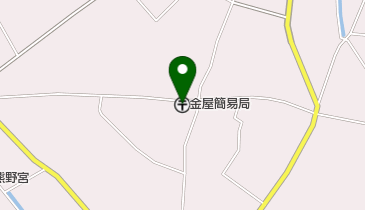 金屋簡易郵便局の地図画像