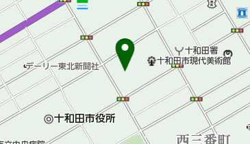 上北地域県民局地域健康福祉部上十三保健所の地図画像