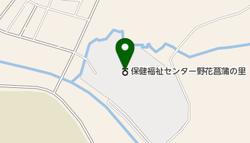 保健福祉センター野花菖蒲の里の地図画像