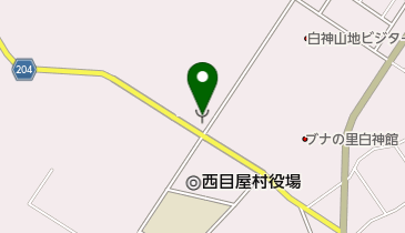 弘前消防署目屋分署の地図画像