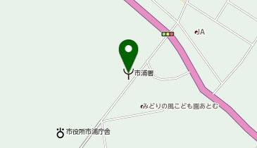 五所川原地区消防事務組合北部中央消防署市浦分署の地図画像