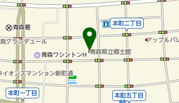 青森県立郷土館の地図画像