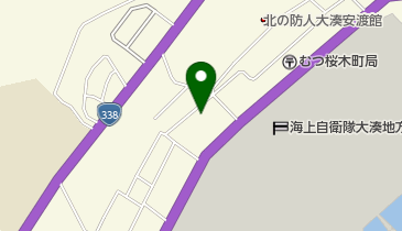 むつ市文化財収蔵庫の地図画像