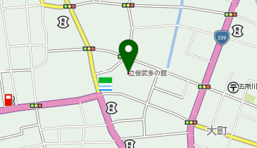 立佞武多の館の地図画像