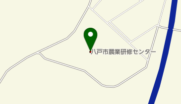八戸市農業交流研修センターの地図画像