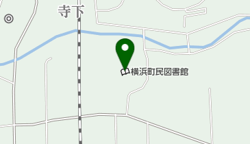 横浜町民図書館の地図画像