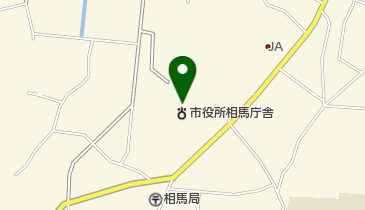 弘前市立相馬ライブラリーの地図画像