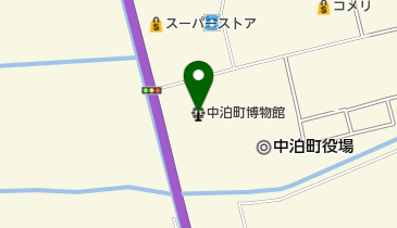 中泊町博物館の地図画像