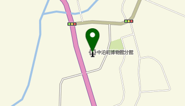 中泊町博物館今泉分館の地図画像
