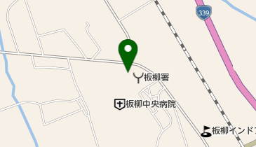 板柳町立郷土資料館の地図画像