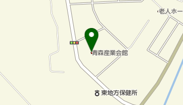 青森産業会館の地図画像