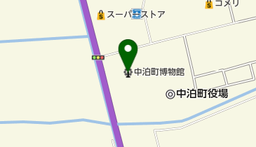 中泊町総合文化センターパルナスの地図画像