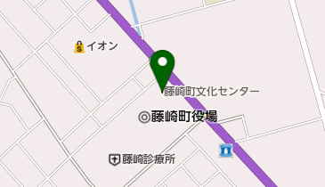 藤崎町文化センターの地図画像