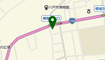 セリエ根城ふれ愛ホールの地図画像