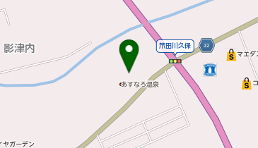 まごころホール七戸の地図画像