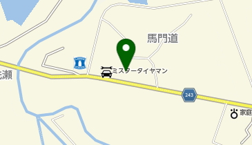 ファミリーホール漣の地図画像