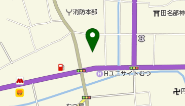 東奥日報社むつ支局の地図画像