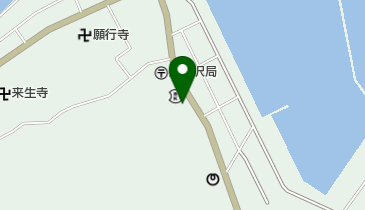 東奥日報社鰺ヶ沢支局の地図画像