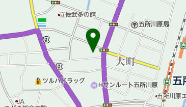陸奥新報社五所川原支社の地図画像