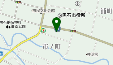 陸奥新報社黒石支社の地図画像