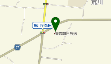 青森朝日放送(株)本社の地図画像