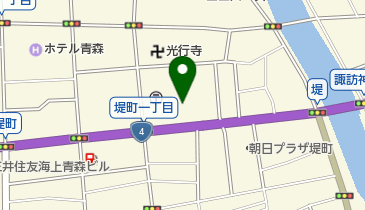 (株)エフエム青森本社の地図画像