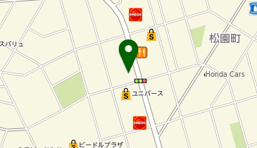 ほっかほっか亭三沢松園店の地図画像