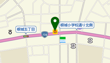 ほっかほっか亭根城店の地図画像