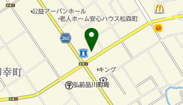 ほっかほっか亭松森町店の地図画像