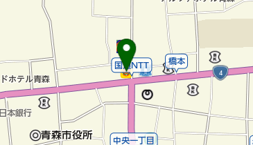 ほっかほっか亭中央店の地図画像