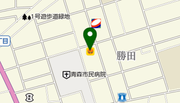 ほっかほっか亭勝田店の地図画像