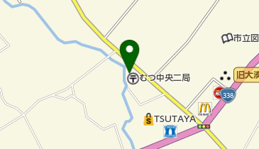 ほっかほっか亭むつ中央店の地図画像