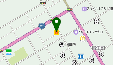 ほっかほっか亭西二番町店の地図画像