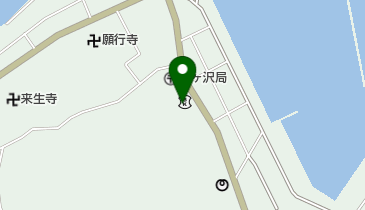 青森みちのく銀行鯵ケ沢支店の地図画像