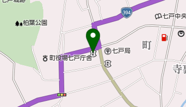 青森みちのく銀行七戸中央支店の地図画像