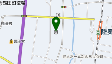 青森みちのく銀行鶴田支店の地図画像