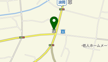 青森みちのく銀行浪岡中央支店の地図画像