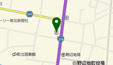 青森みちのく銀行野辺地支店の地図画像