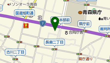 岩手銀行青森支店の地図画像