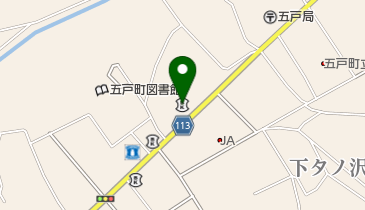 青森みちのく銀行五戸中央支店の地図画像