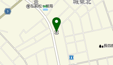 青森みちのく銀行城東支店の地図画像