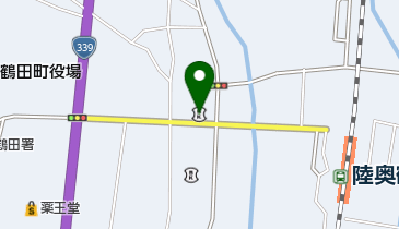 青森みちのく銀行鶴田駅前通り支店の地図画像