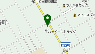 青森みちのく銀行穂並支店の地図画像