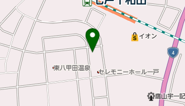 青森みちのく銀行七戸支店の地図画像